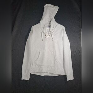 Te Verde Women Gray Hoodie M